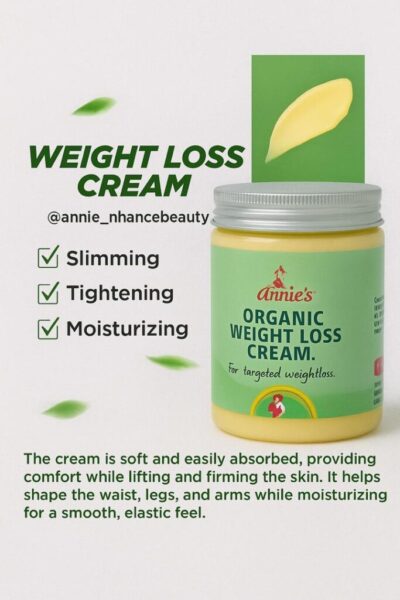 ORGANIC WEIGHT LOSS CREAM